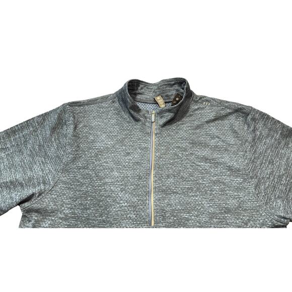 Lululemon Men’s L 1/2 Zip Long Sleeve Pullover Navy Blue Training Running Shirt - Picture 2 of 11